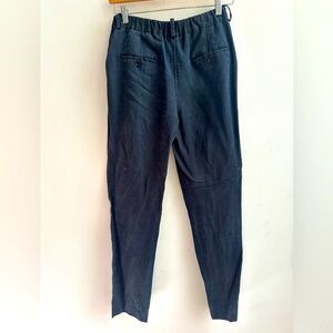 Isabel Marant viscose linen navy pants size 36